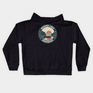 Beaver Lake Arkansas Sunset Kids Hoodie